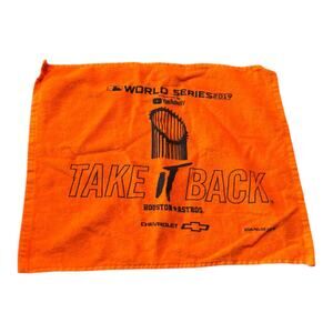 MLB Houston Astros 2019 World Series Rally Towel Take it Back
